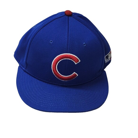 Chicago Cubs Team MLB Eco3 Fitted Dad Baseball Cap Hat Size S/M OC Sports - Picture 2 of 8